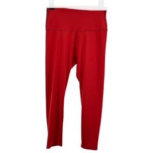 Papaya Active Leggings Coral Red Silky Smooth Large